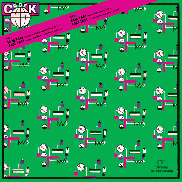 Codek - Tam Tam Remixes | Dark Entries (DE-245) - main Codek - Tam Tam Remixes | Dark Entries (DE-245) - main