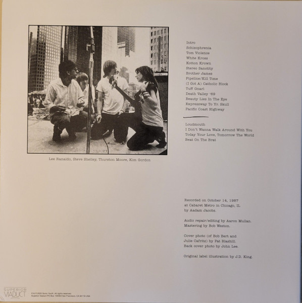 Sonic Youth - Hold That Tiger | Superior Viaduct (SV212) - 4 Sonic Youth - Hold That Tiger | Superior Viaduct (SV212) - 4