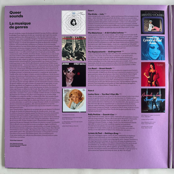 Various - Queer Sounds La Musique De Genres | [PIAS] Le Label (PIASLL221LP) - 2