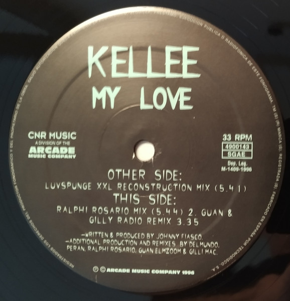 Kellee - My Love | CNR Music (4900143) - 3