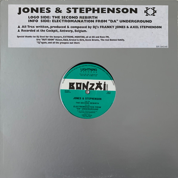 Jones & Stephenson - The Second Rebirth | Bonzai Records (BR 94046)