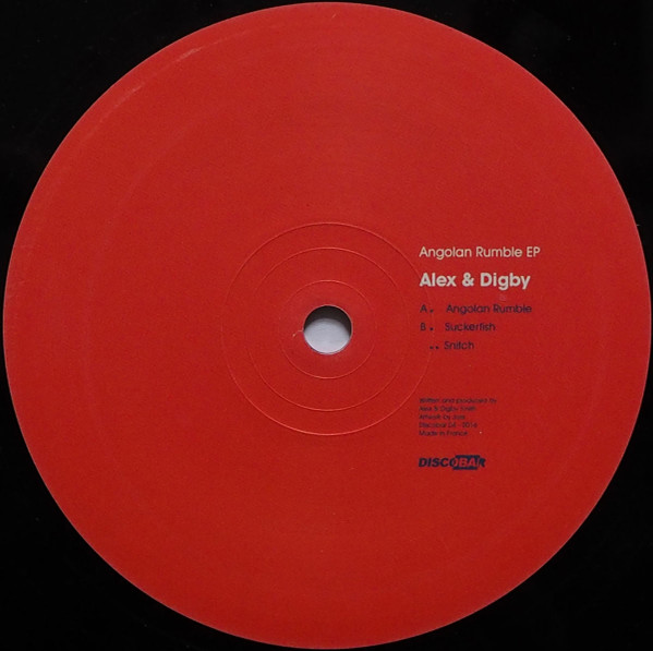 Alex & Digby - Angolan Rumble EP | Discobar (Discobar 04) - main
