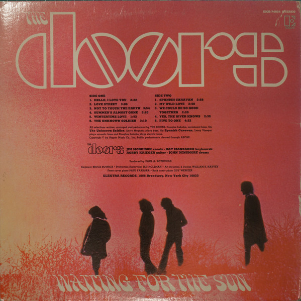 The Doors - Waiting For The Sun | Elektra (EKS-74024) - 4 The Doors - Waiting For The Sun | Elektra (EKS-74024) - 4