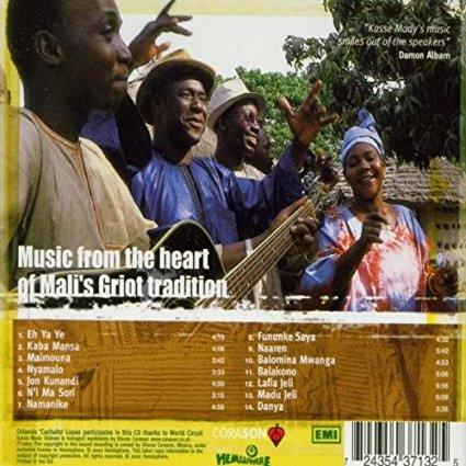 Kassé Mady Diabaté - Kassi Kasse - Mande Music From Mali | Hemisphere (724354371325) - 2