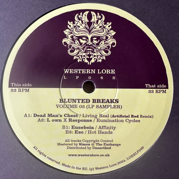 Various - Blunted Breaks Volume 03 (LP Sampler) | Western Lore (LORELP06S)