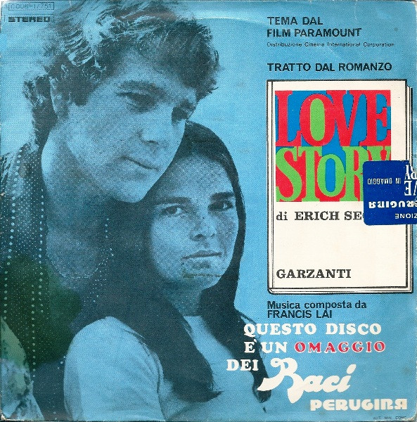 Vincenzo Tempera - Love Story (Tema Dal Film Paramount "Love Story") | Odeon (3C 006-17751)
