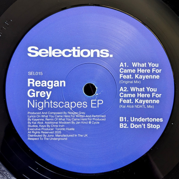 Reagan Grey - Nightscapes EP | Selections. (SEL015) - main Reagan Grey - Nightscapes EP | Selections. (SEL015) - main