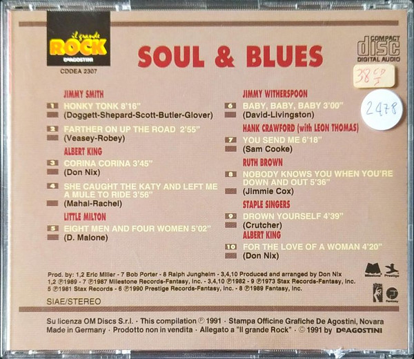 Various - Soul & Blues | DeAgostini (CDDEA 2307) - 2 Various - Soul & Blues | DeAgostini (CDDEA 2307) - 2