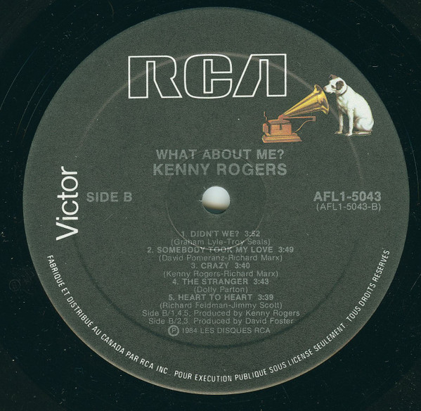 Kenny Rogers - What About Me? [Vinyl] | RCA (AFL1-5043) - 4