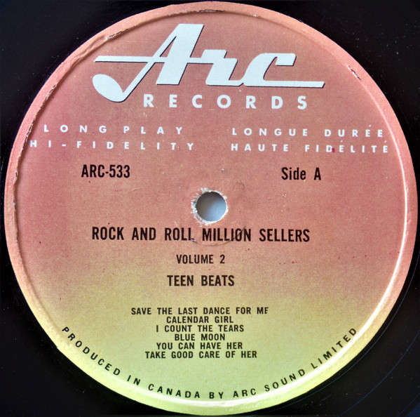 The Teen-Beats - Rock 'N Roll Million Sellers Volume 2 | Arc Records (ARC-533) - 3 The Teen-Beats - Rock 'N Roll Million Sellers Volume 2 | Arc Records (ARC-533) - 3