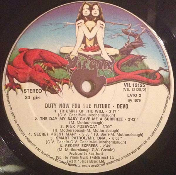 Devo - Duty Now For The Future | Virgin (VIL 12125) - 4