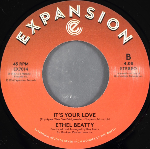 Ethel Beatty - I Know You Care | Expansion (EX7014) - 2