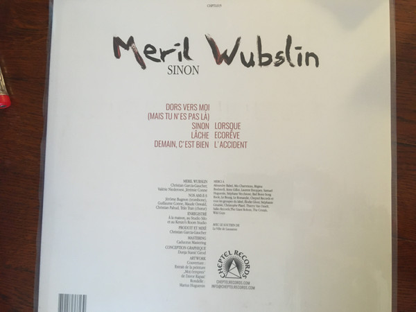 Meril Wubslin - SINON | Cheptel Records (CHPTL015) - 2 Meril Wubslin - SINON | Cheptel Records (CHPTL015) - 2