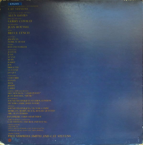 Cat Stevens - Buddha And The Chocolate Box | Island Records (87801-I) - 2