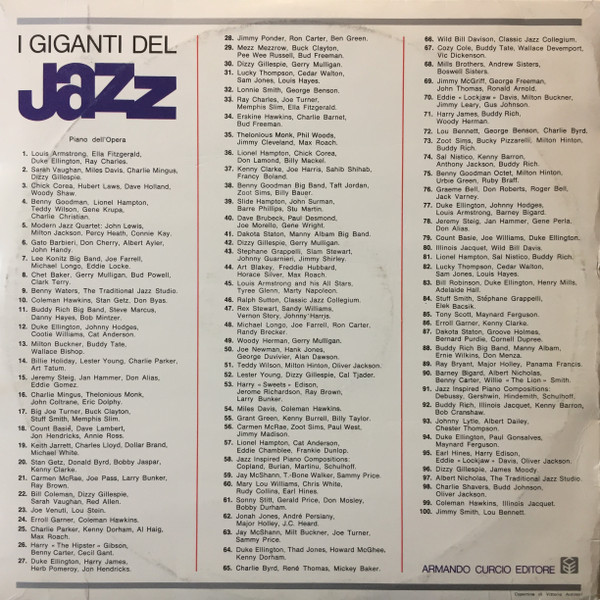 Art Blakey / Freddie Hubbard / Horace Silver / Max Roach - I Giganti Del Jazz Vol. 44 | Curcio (GJ-44) - 2