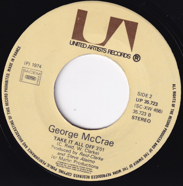 George McCrae - Please Help Me Find My Baby | United Artists Records (UP 35.723) - 4 George McCrae - Please Help Me Find My Baby | United Artists Records (UP 35.723) - 4