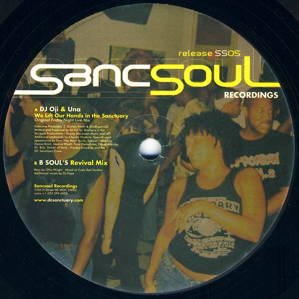DJ Oji & Una - We Lift Our Hands In The Sanctuary | Sancsoul Records (SS05)