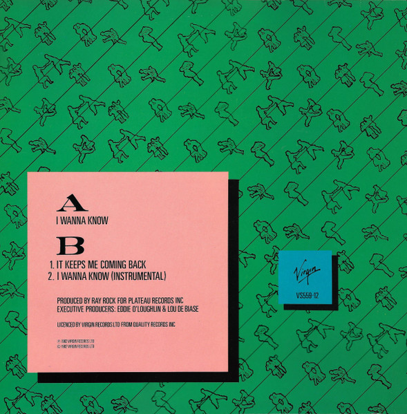 Rocket - I Wanna Know | Virgin (VS 559-12) - 2