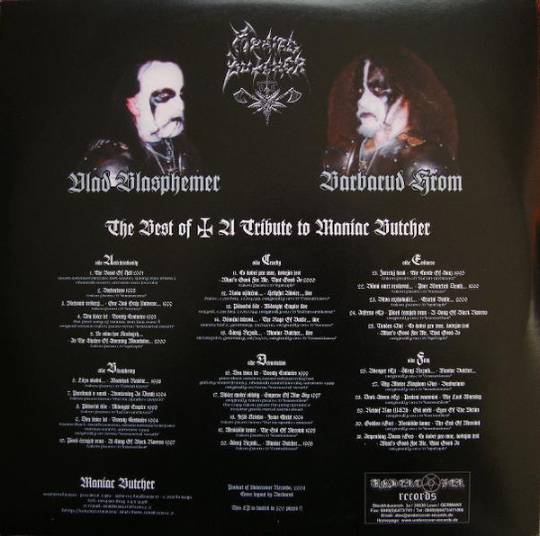 Maniac Butcher - The Best Of ┼ A Tribute To Maniac Butcher | Undercover Records (UCR LP 014) - 2 Maniac Butcher - The Best Of ┼ A Tribute To Maniac Butcher | Undercover Records (UCR LP 014) - 2