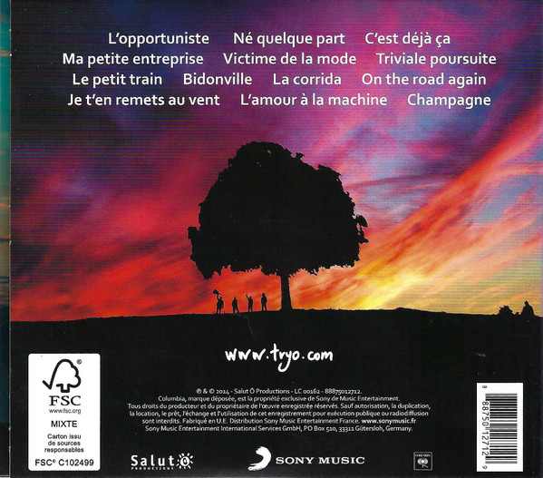 Tryo - Né Quelque Part | Sony Music (88875012712) - 2 Tryo - Né Quelque Part | Sony Music (88875012712) - 2
