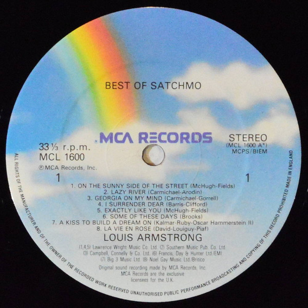 The Best Of Satchmo