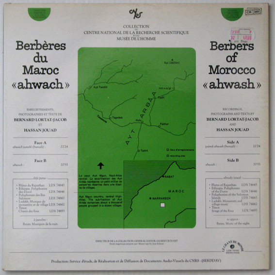 Berbers - Ahwach | Le Chant Du Monde (LDX 74505) - 2 Berbers - Ahwach | Le Chant Du Monde (LDX 74505) - 2