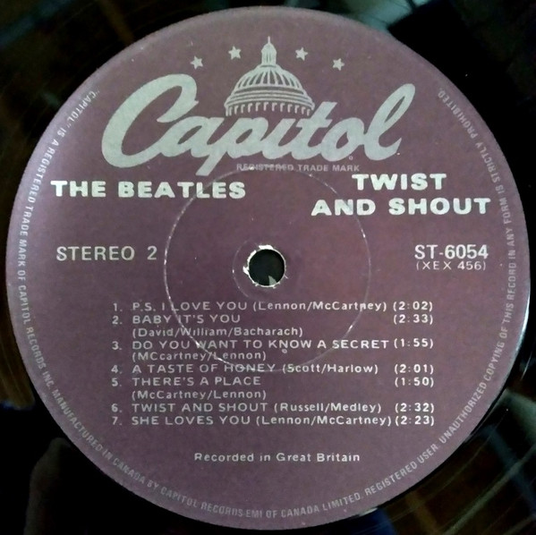 The Beatles - Twist And Shout [Vinyl] | Capitol Records (T 6054) - 3