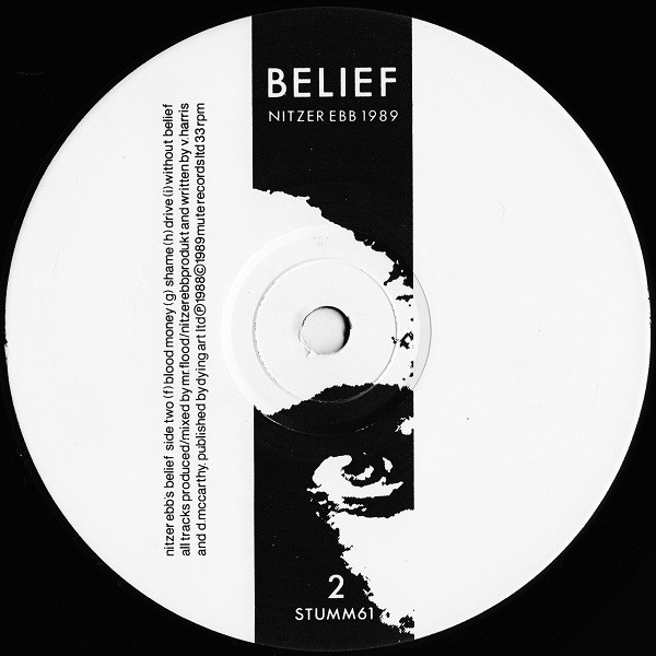 Nitzer Ebb - Belief | Mute (STUMM61) - 4
