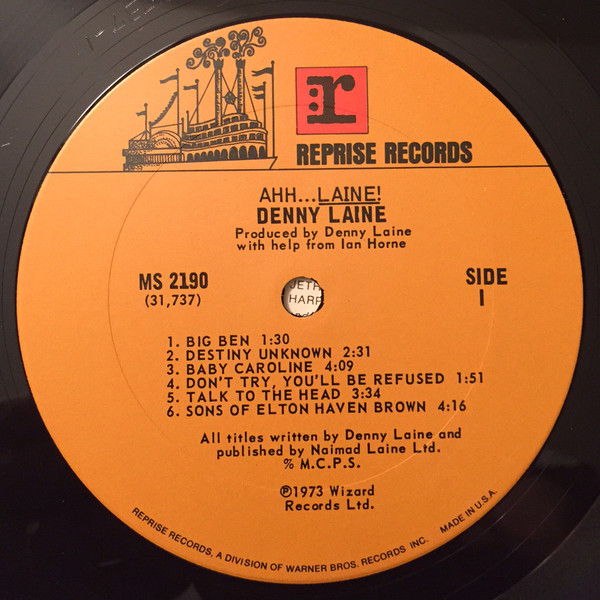 Denny Laine - Ahh... Laine! | Reprise Records (MS 2190) - 3