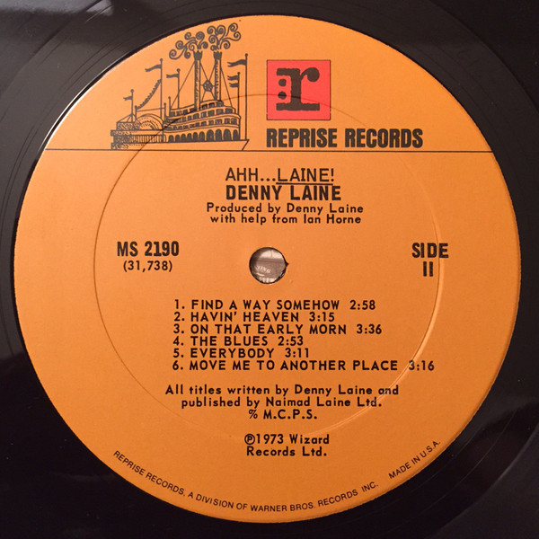 Denny Laine - Ahh... Laine! | Reprise Records (MS 2190) - 4