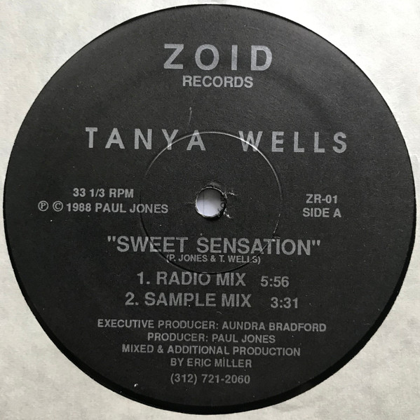 Tanya Wells - Sweet Sensation | Zoid Records (ZR-01)