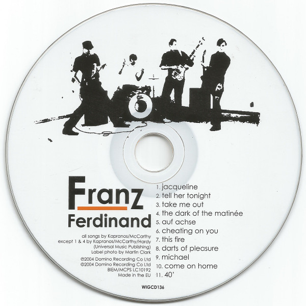 Franz Ferdinand - Franz Ferdinand | Domino (WIGCD136) - 3
