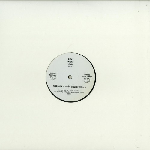 Funk E - Hardcoeur | Great Empty Circle (GEC002) - main