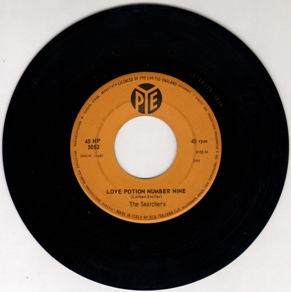 The Searchers - Love Potion Number Nine | Pye Records (45NP-5052) - 3 The Searchers - Love Potion Number Nine | Pye Records (45NP-5052) - 3