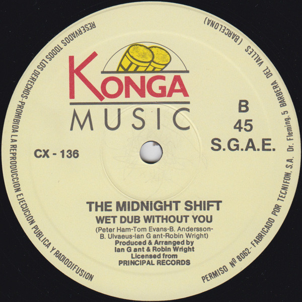 The Midnight Shift - Without You | Konga Music (CX-136) - 3