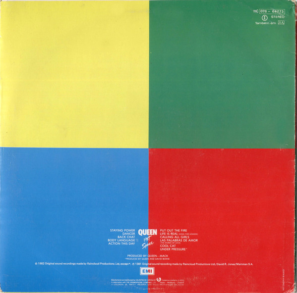 Queen - Hot Space | EMI (11C 078-64773) - 2 Queen - Hot Space | EMI (11C 078-64773) - 2