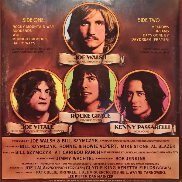 Joe Walsh - The Smoker You Drink, The Player You Get [Vinyl] | ABC/Dunhill Records (DSX-50140) - 2