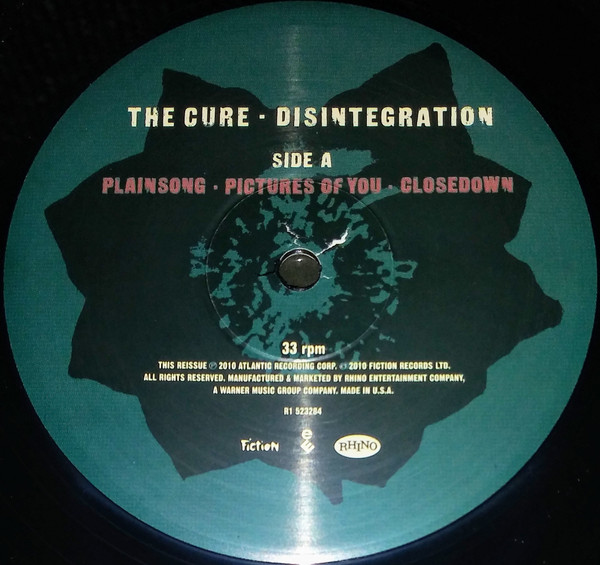 The Cure - Disintegration | Fiction Records (R1 523284) - 4 The Cure - Disintegration | Fiction Records (R1 523284) - 4