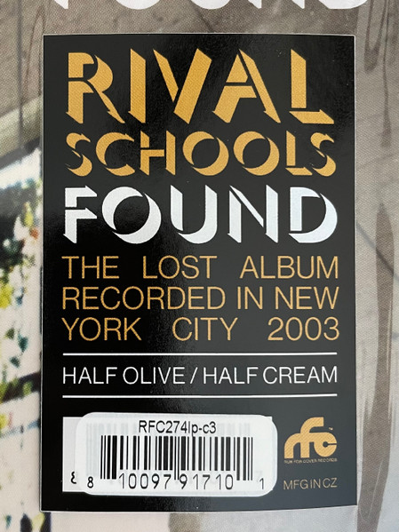 Rival Schools - Found | Run For Cover Records (RFC:274) - 2 Rival Schools - Found | Run For Cover Records (RFC:274) - 2