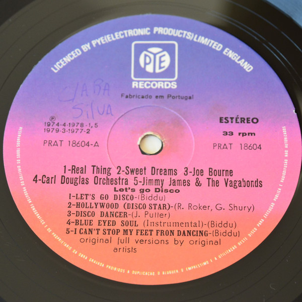 Various - Let's Go Disco | Pye Records (PRAT 18604) - 3
