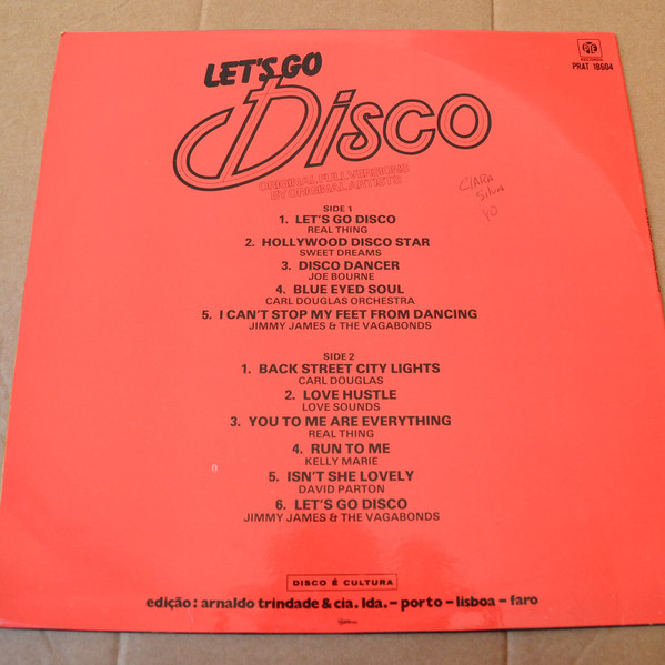 Various - Let's Go Disco | Pye Records (PRAT 18604) - 2