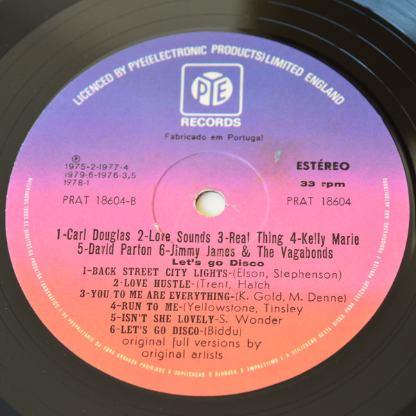 Various - Let's Go Disco | Pye Records (PRAT 18604) - 4