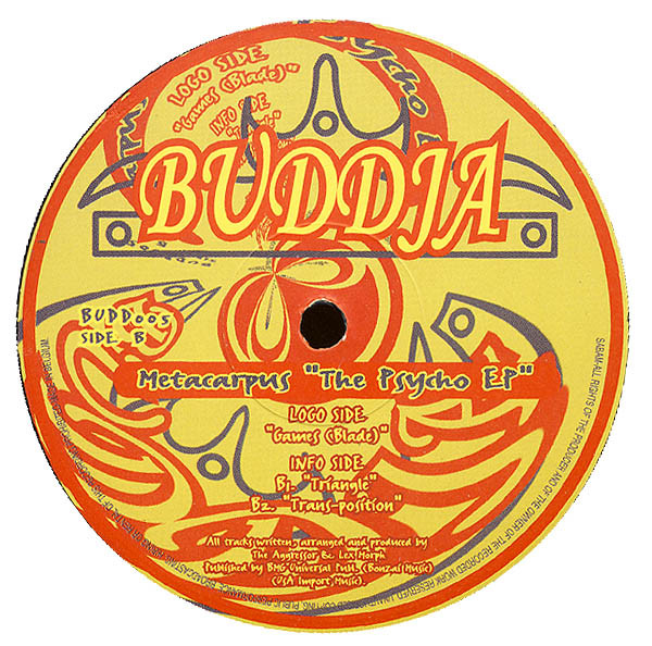 Metacarpus - The Psycho EP | Buddja (BUDD005) - main Metacarpus - The Psycho EP | Buddja (BUDD005) - main