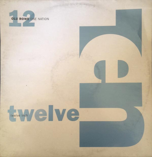 Olu Rowe - One Nation | 10 Records (TENX 323)