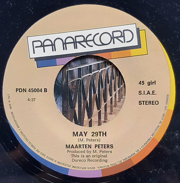 Maarten Peters & The Dream - Factory Man | Panarecord (PDN 45004) - 4