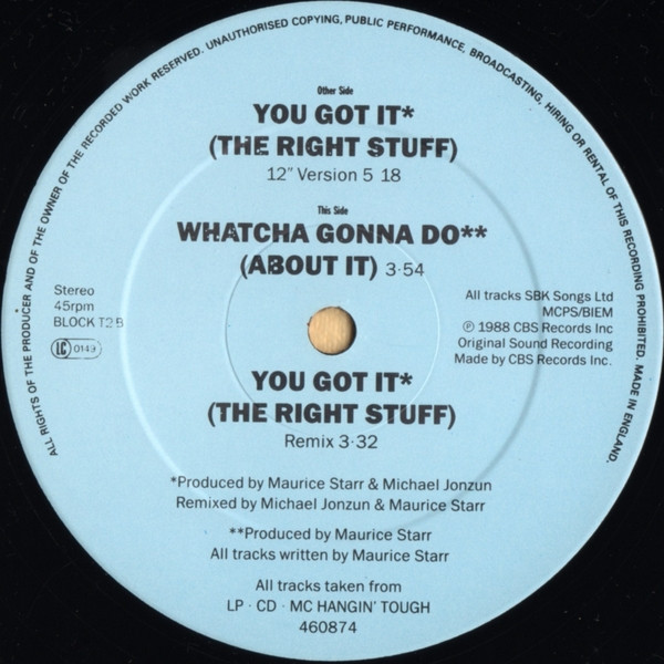New Kids On The Block - You Got It (The Right Stuff) | CBS (BLOCK T2) - 4