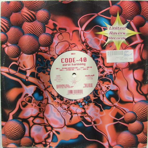 Code-40 - Aural Harmony | United Ravers Records (URR-040-12) - 3 Code-40 - Aural Harmony | United Ravers Records (URR-040-12) - 3