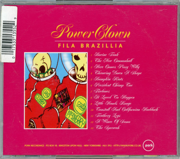 Fila Brazillia - Power Clown | Pork Recordings (PORK 055) - 3 Fila Brazillia - Power Clown | Pork Recordings (PORK 055) - 3