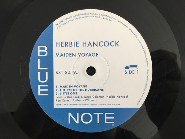 Herbie Hancock - Maiden Voyage | Blue Note (84195) - 3