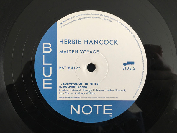 Herbie Hancock - Maiden Voyage | Blue Note (84195) - 4